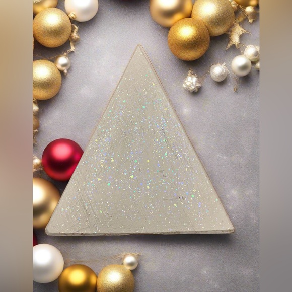 NEW Set of 3 Wood Christmas Trees, Holiday Centerpiece, HANDMADE - Picture 9 of 11